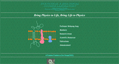 Desktop Screenshot of biostatphys.postech.ac.kr